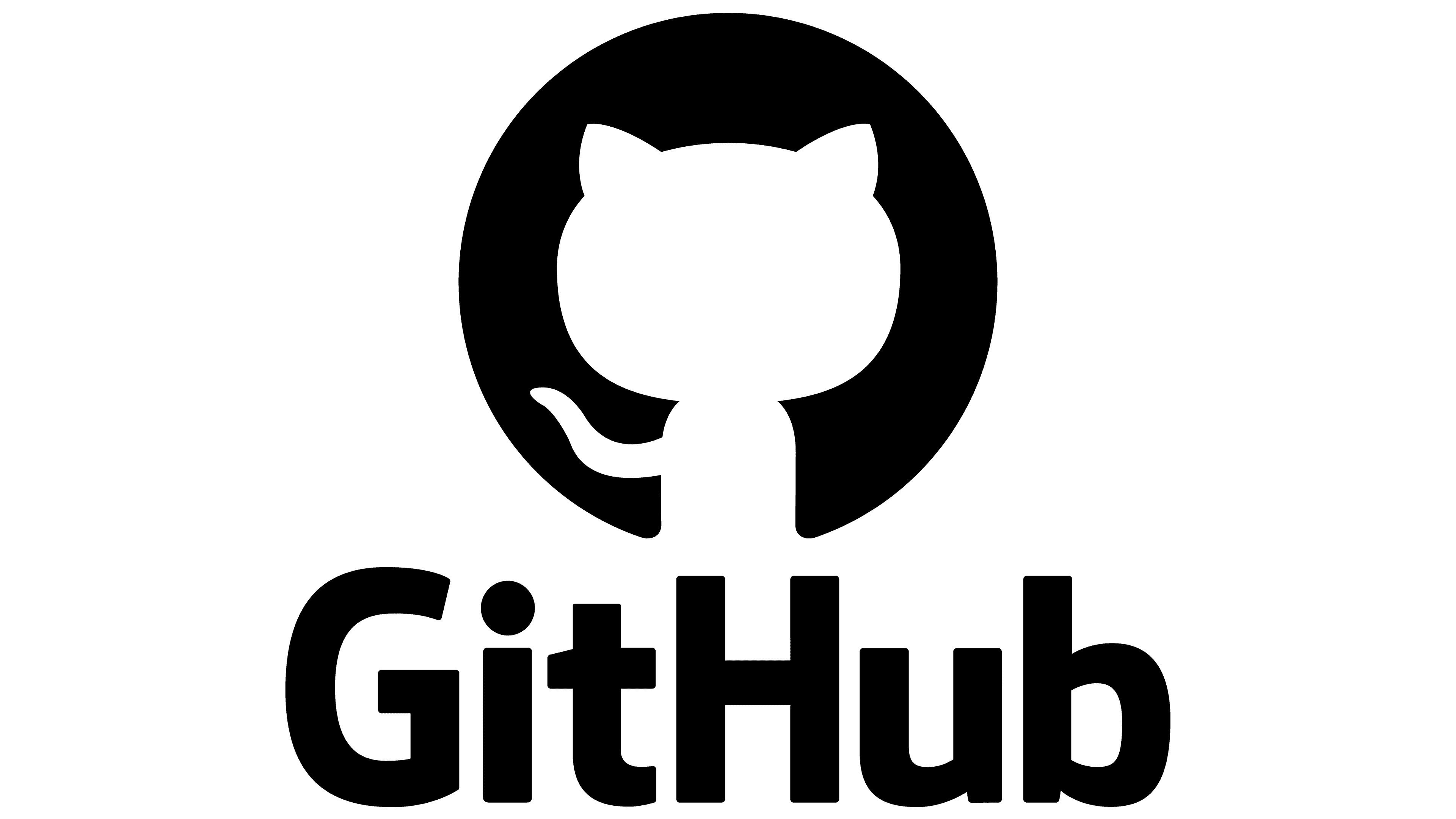 Transparent Git Hub Logo